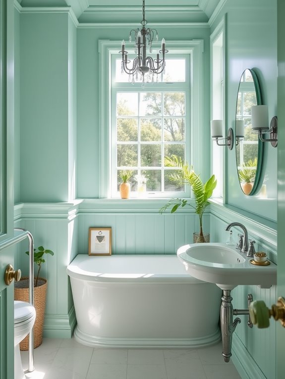 mint green cool vibe
