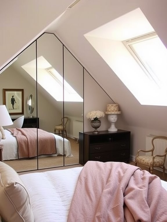 mirrors create space illusion