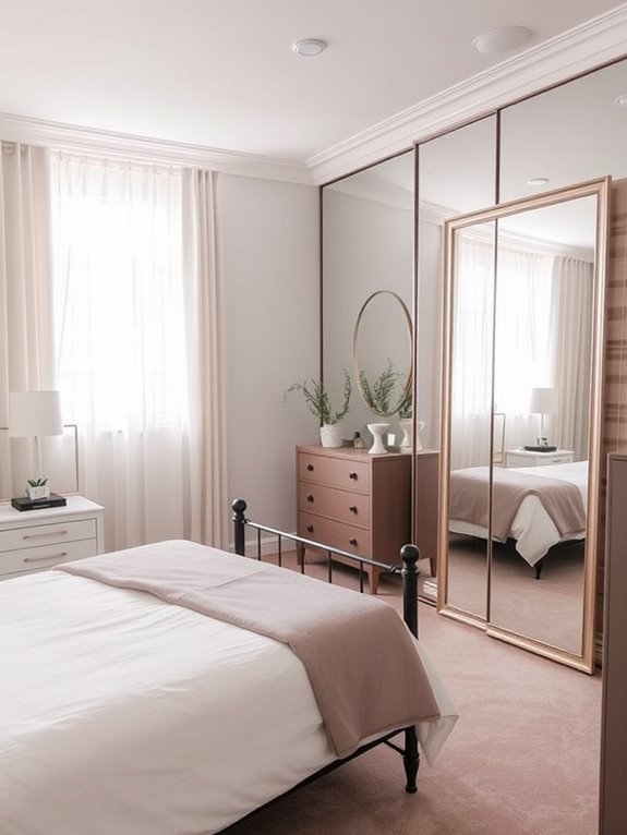 mirrors enhance spatial perception