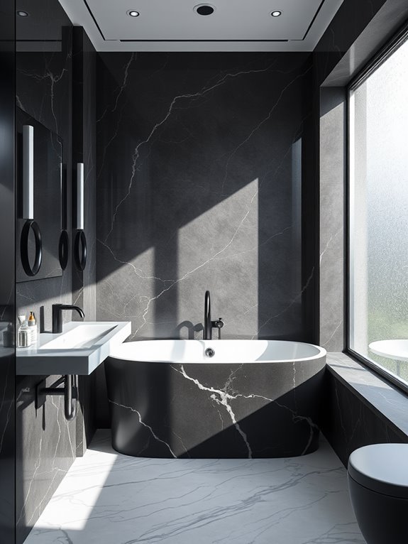modern elegant charcoal luxury