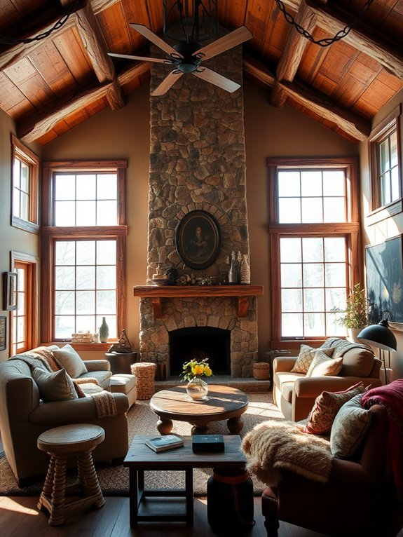 natural warm color palette