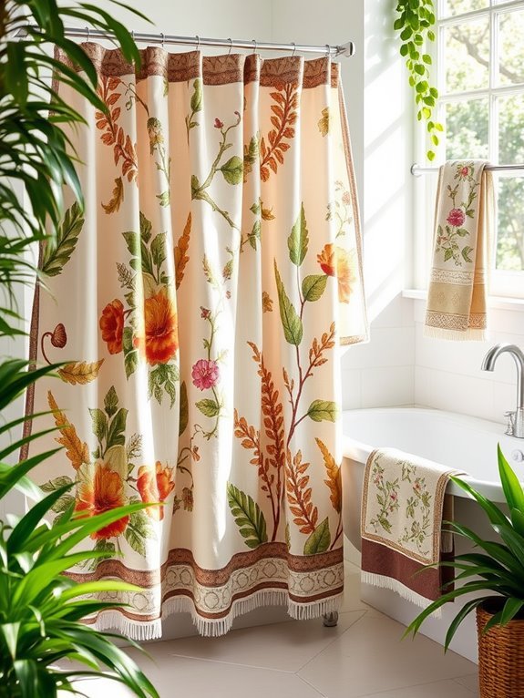 nature inspired towel designs