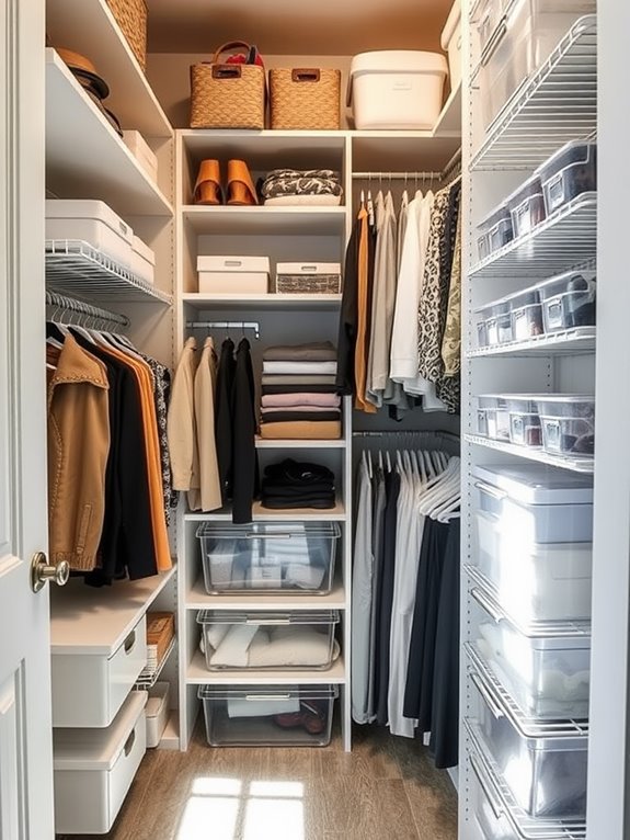 organize for optimal storage