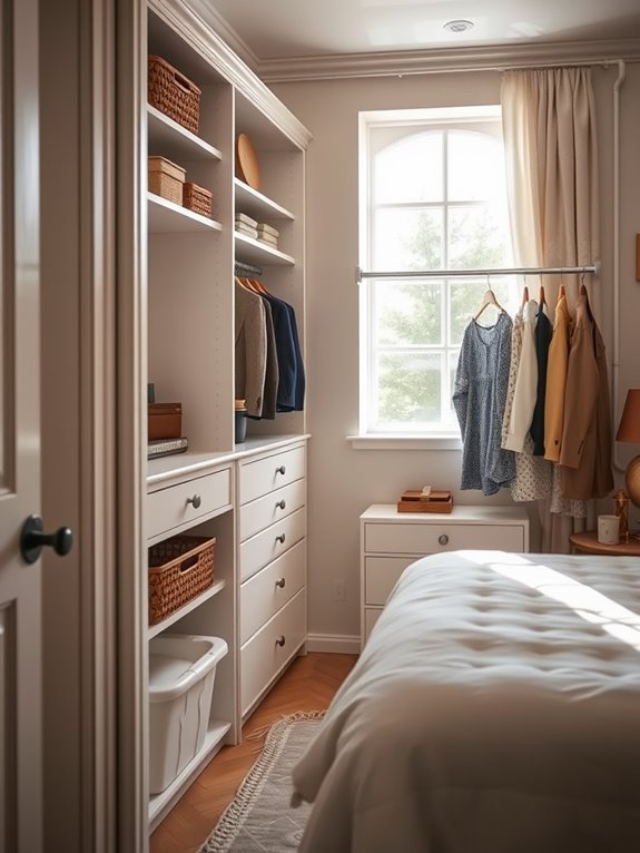 organized clothing storage solution