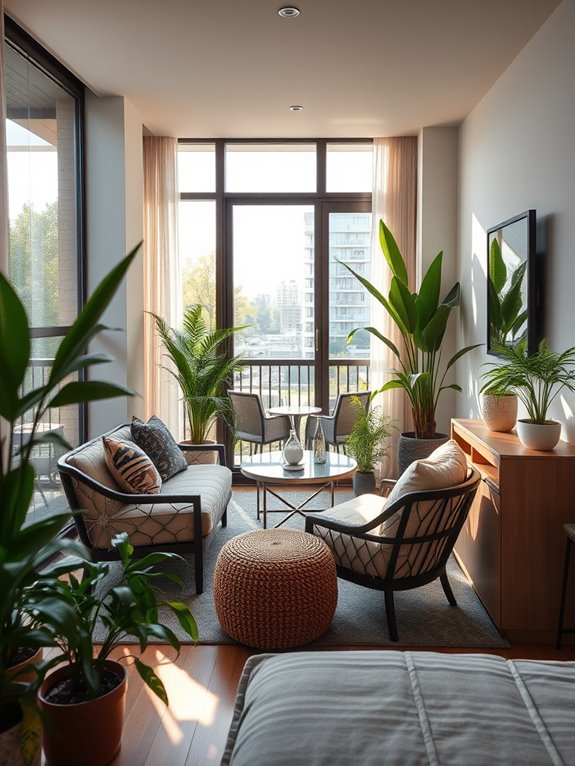 outdoor living space enhancement