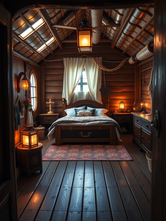 pirate living space quarters