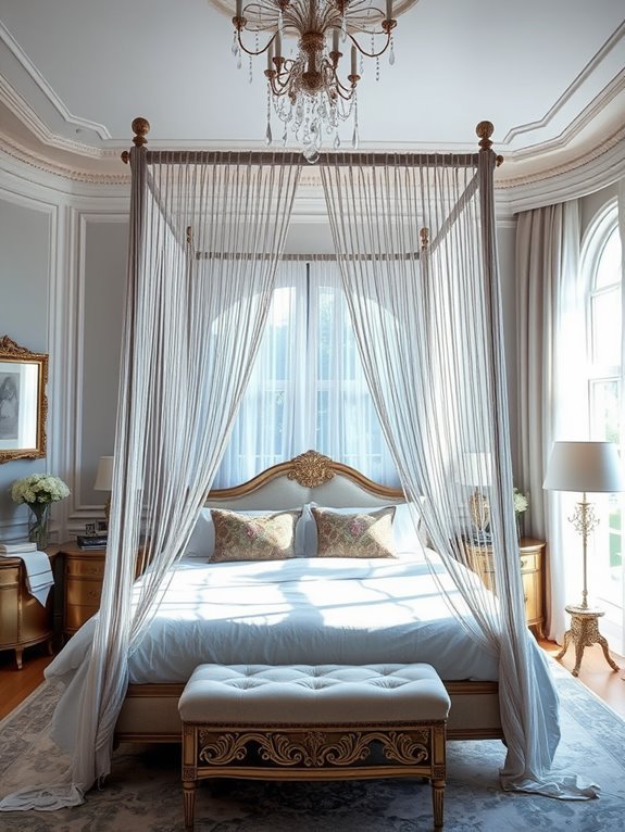 playful decorative fabric drapes