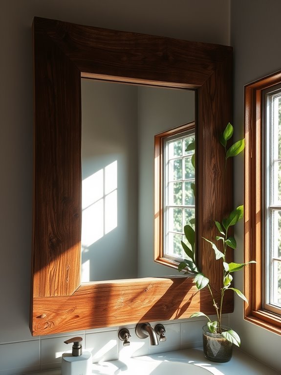 reclaimed natural timber material