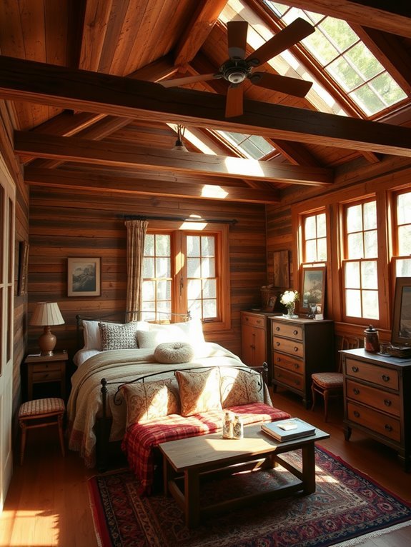 reclaimed wood vintage aesthetics