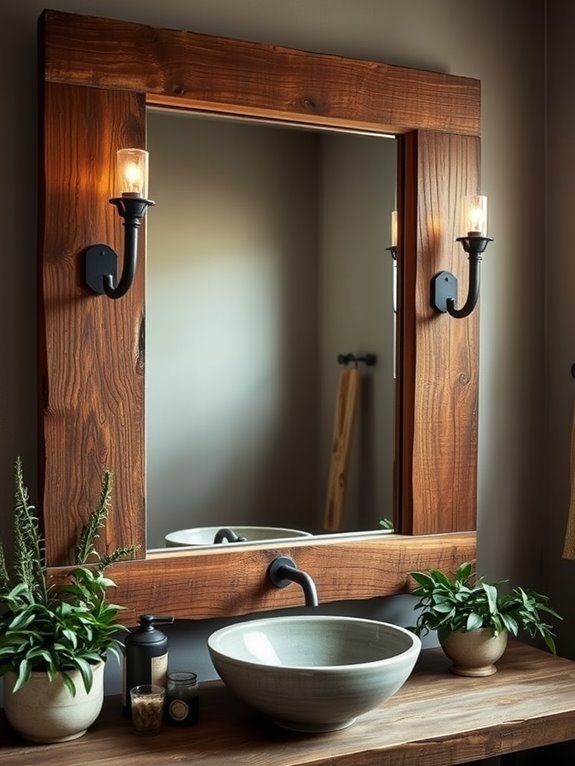 reflective decorative wall art