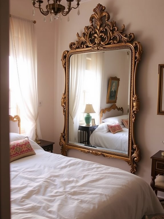 reflective surfaces create depth