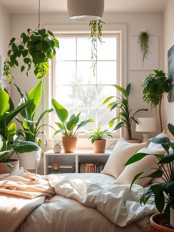 refreshing indoor plant ambiance