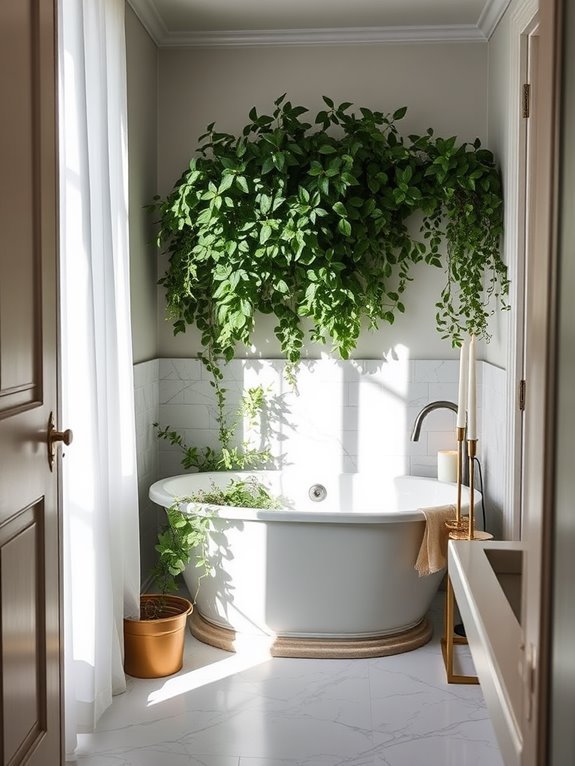 relaxing tranquil serene environment