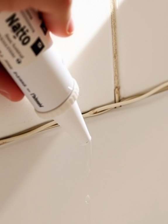 remove and apply caulk
