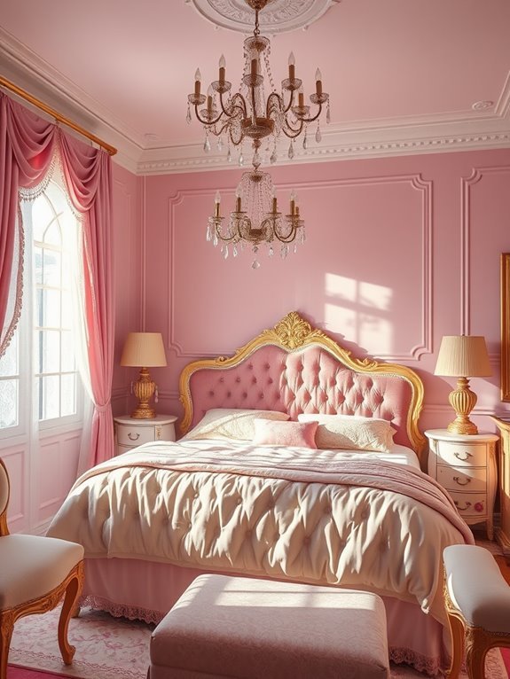 retro chic pink paradise