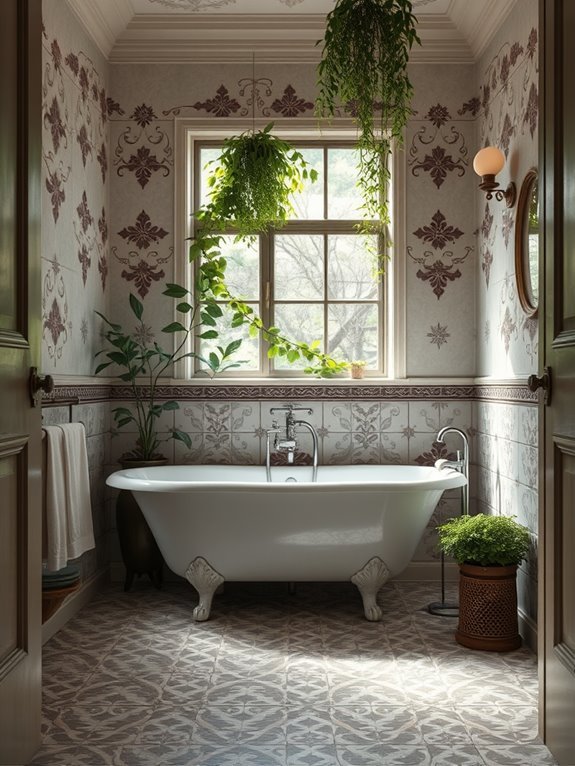 retro tile design aesthetics