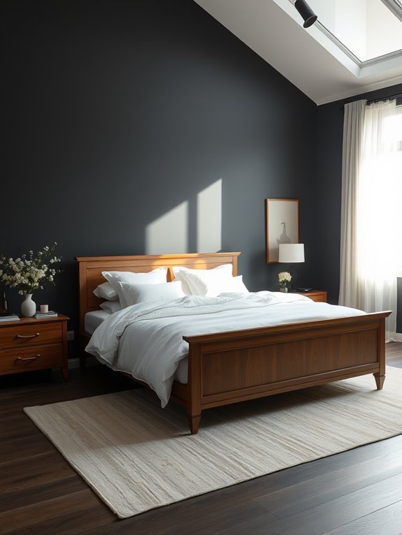 rich dark gray hue
