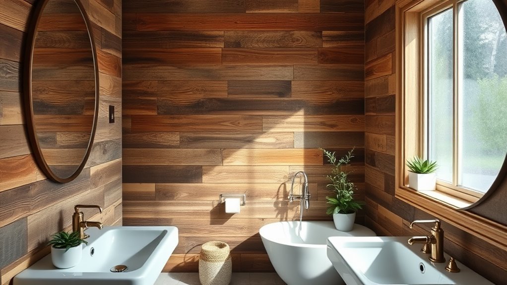Creative Accent Wall Ideas for Bathroom Style