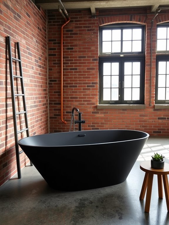 rustic metal freestanding tubs