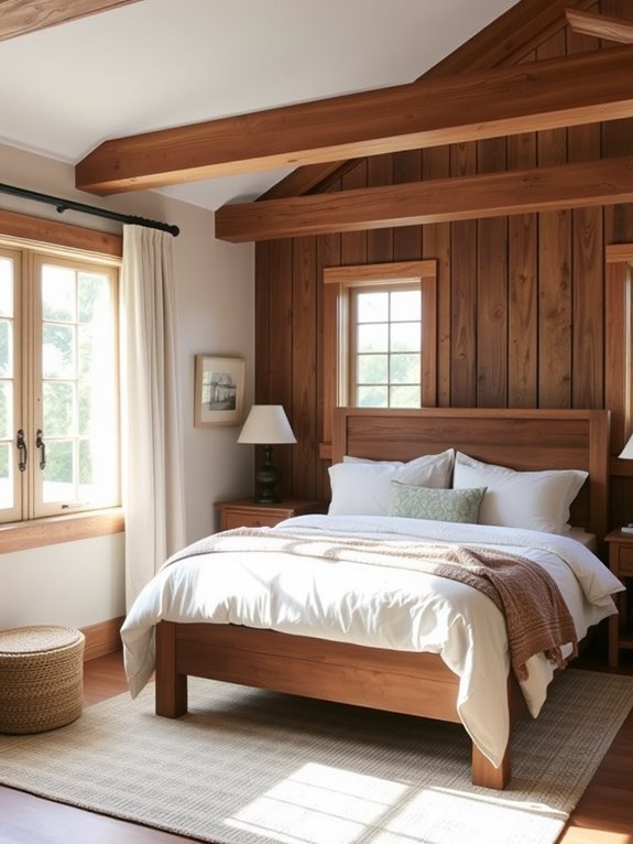 rustic wooden home charm