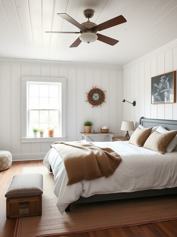 rustic wooden wall design