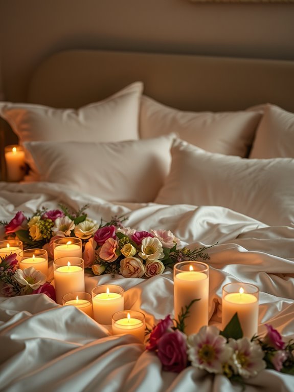 scented candles enhance ambiance