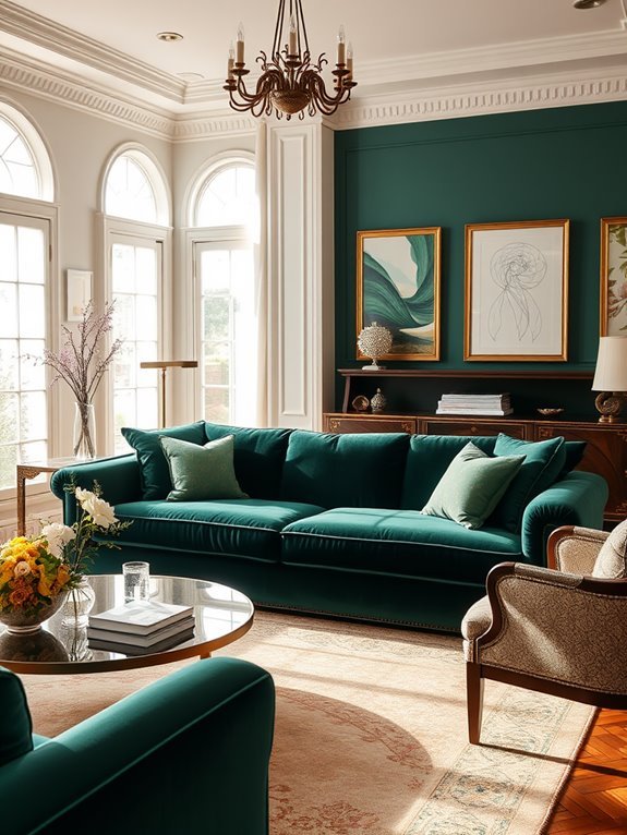 select a bold centerpiece