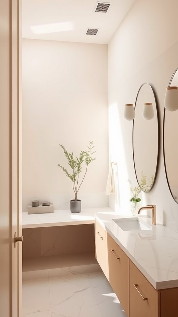 select a muted color scheme