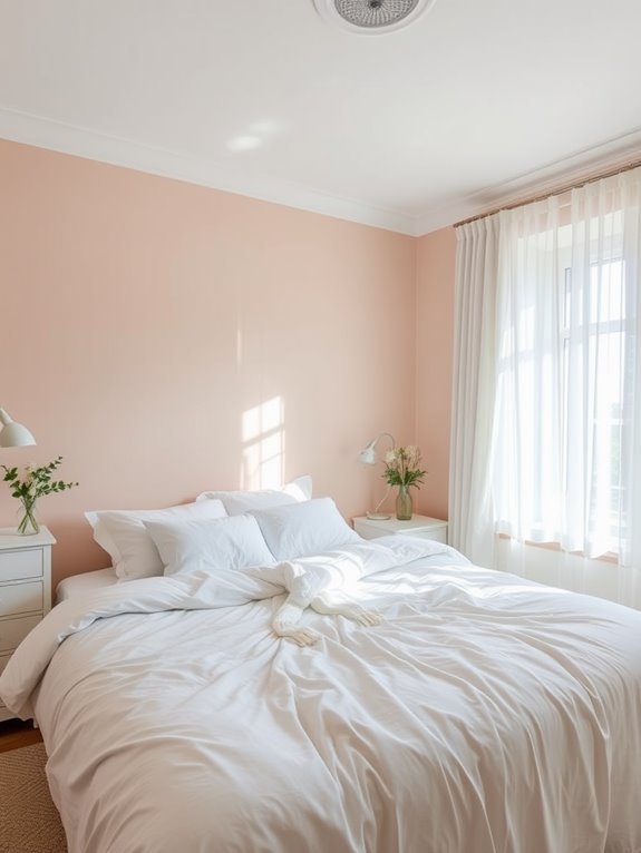 serene and soothing hues