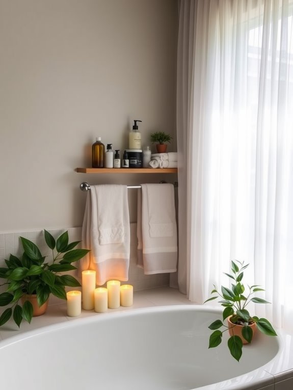 serene relaxation and tranquility