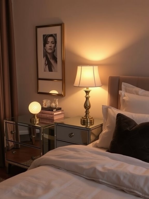 shiny materials enhancing illumination