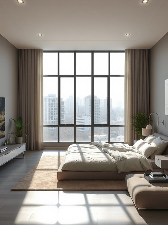 sleek simple serene spaces