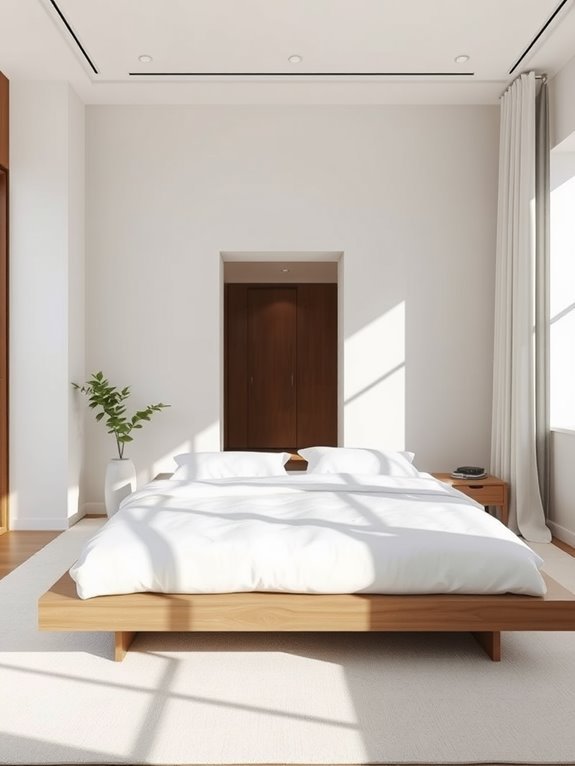 sleek simple stylish beds