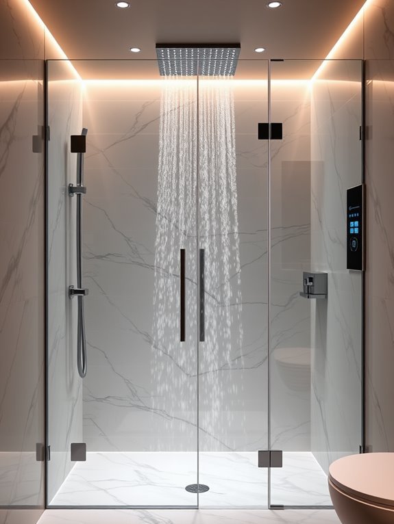 smart shower control systems