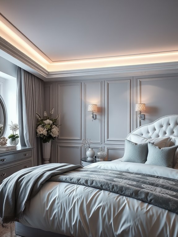 soft grey ambient glow