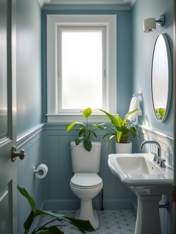 soothing serenity in blue