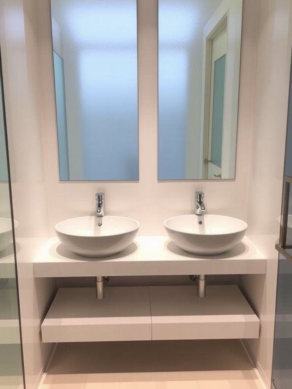 space saving sink designs