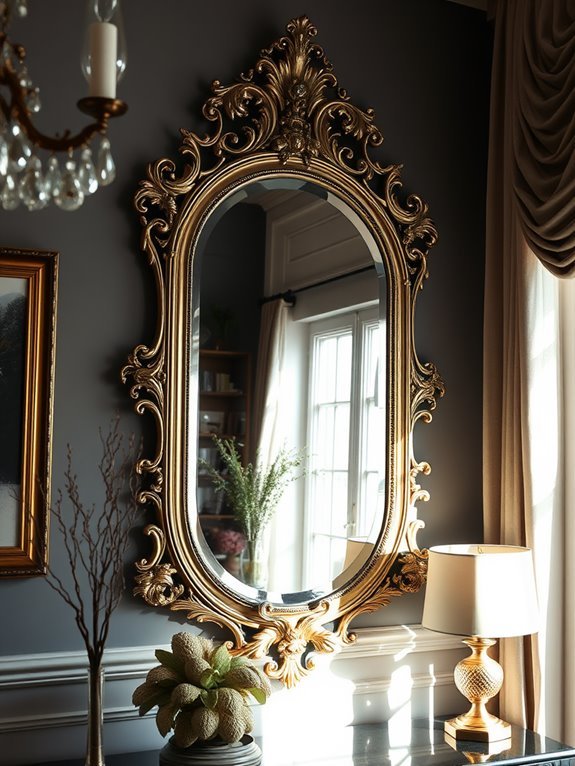 stylish decorative reflective accents