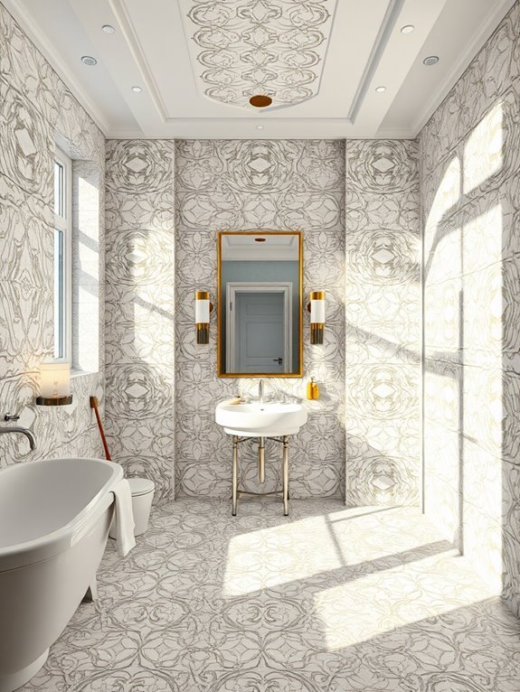 stylish geometric tile designs