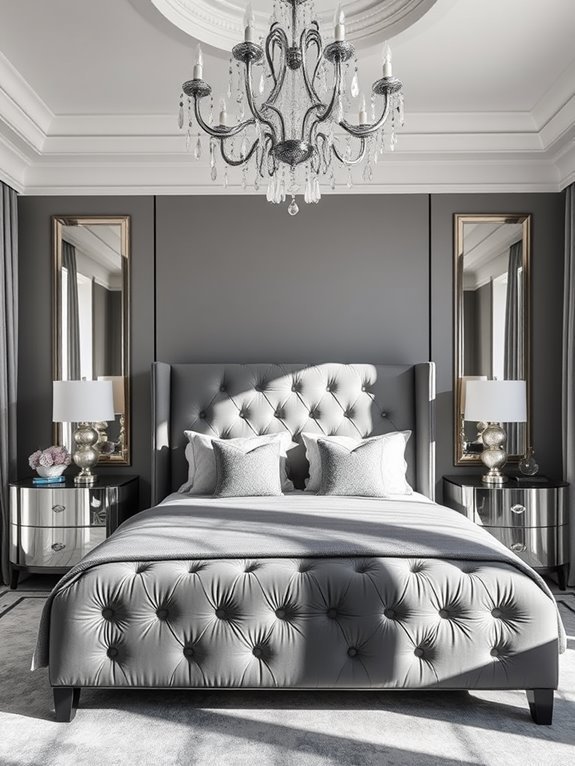 stylish grey furniture collection