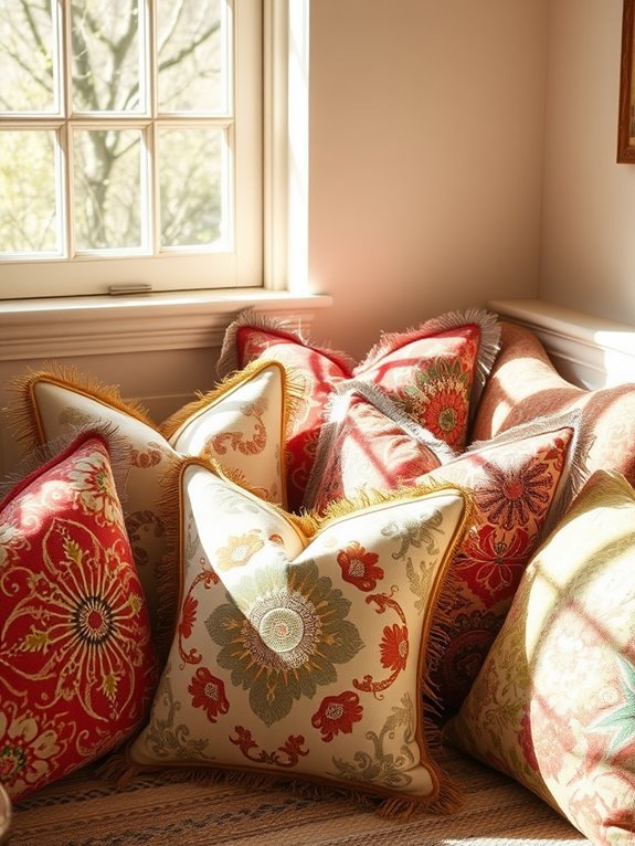 stylish home accent cushions