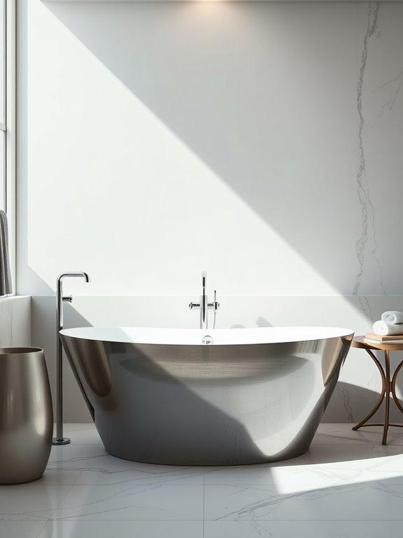 stylish metallic design elements