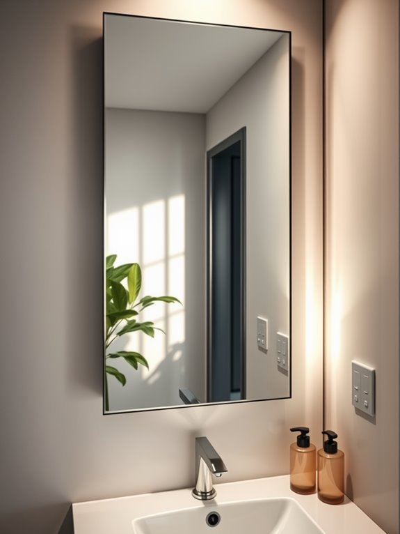 stylish oversized reflective decor