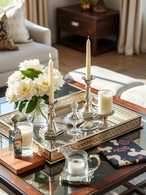 stylish serving and display