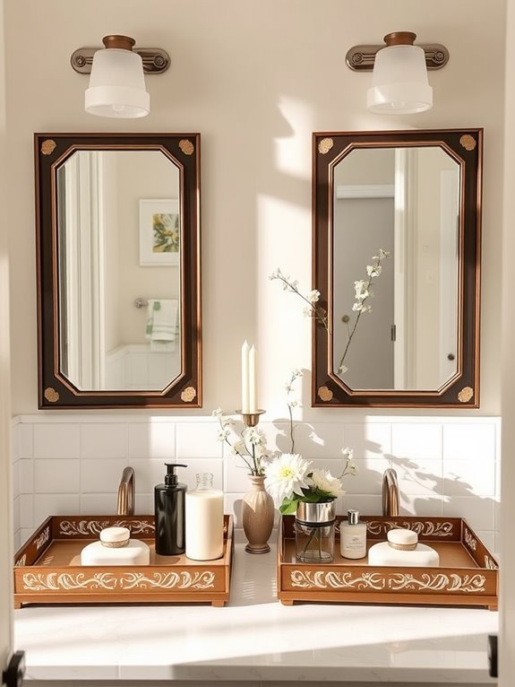 stylish serving and organization