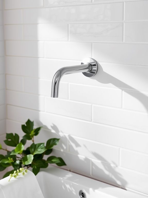 stylish wall mounted faucet design