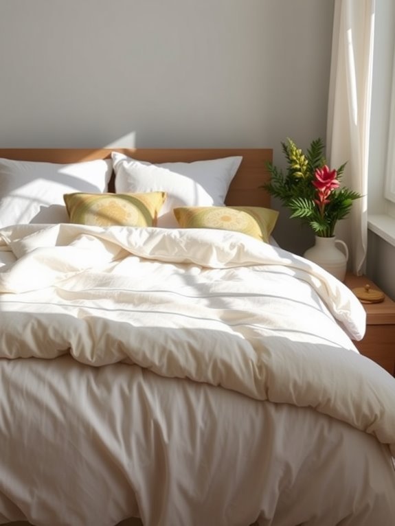 sustainable and natural bedding