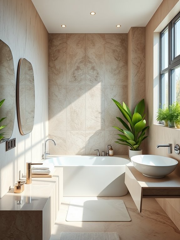 sustainable bathroom design options