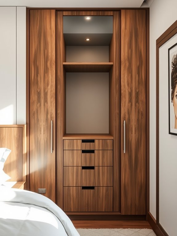 tailored cabinetry for storage