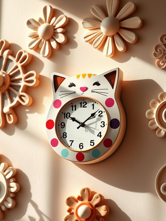 unique and playful timepieces